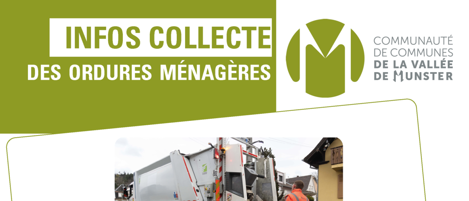 INFO COLLECTE du centre de valorisation des déchets