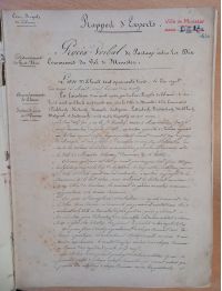 Détermination du territoire de chaque commune, abrogation de l’indivision (1843)  – fonds EMIG