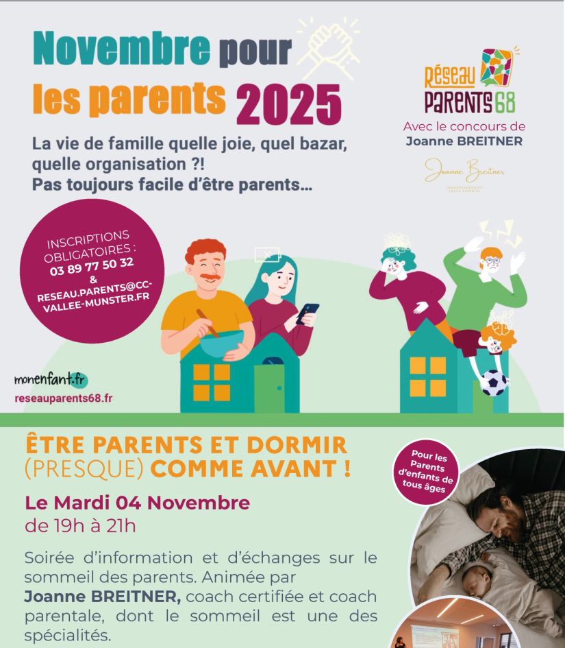 Novembre pour les parents : Être parent et dormir (presque) comme avant