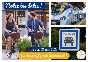 affiche publicitaire pour le defi j'y vais 2023